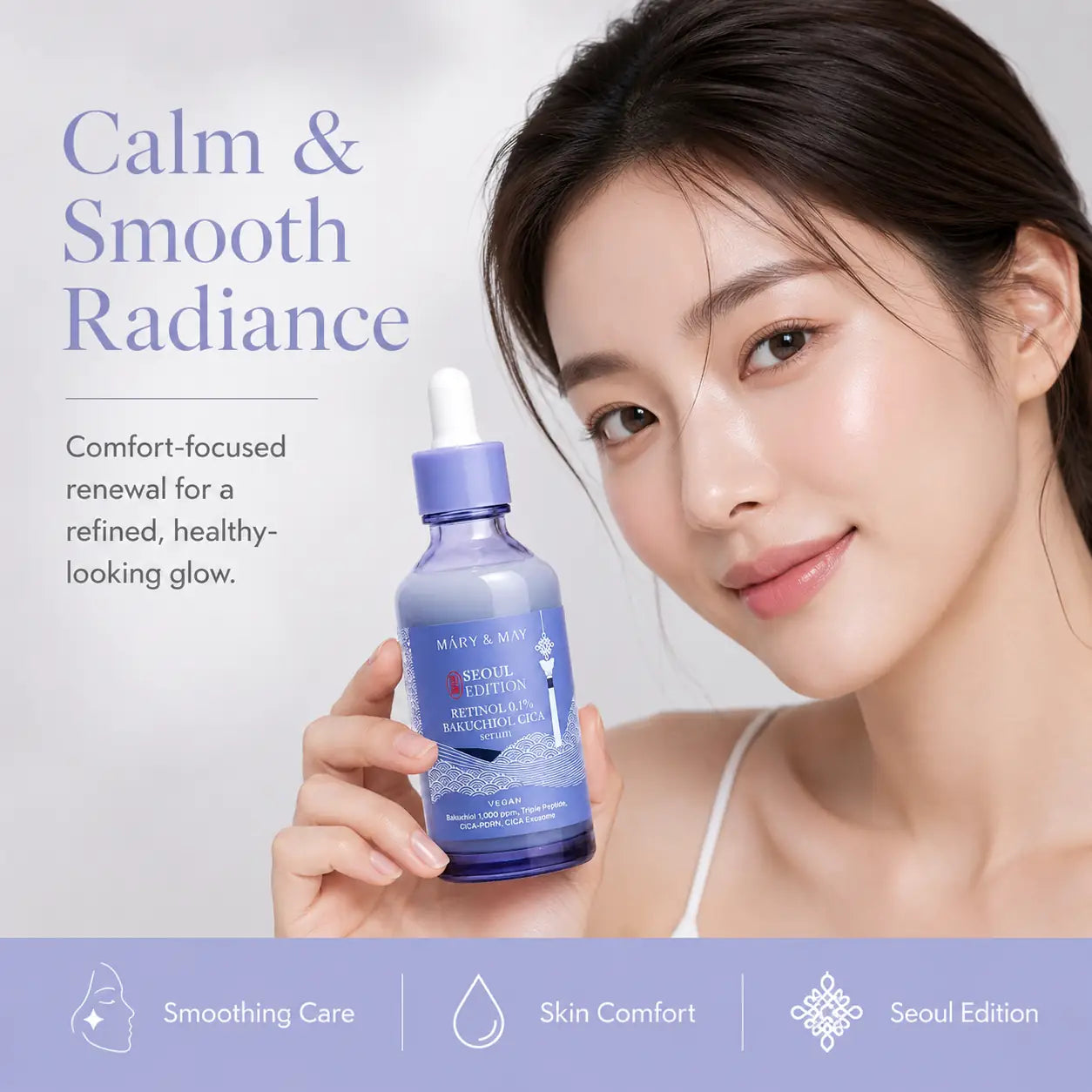 Mary&May Retinol 0.1% Bakuchiol CICA Serum 80ml