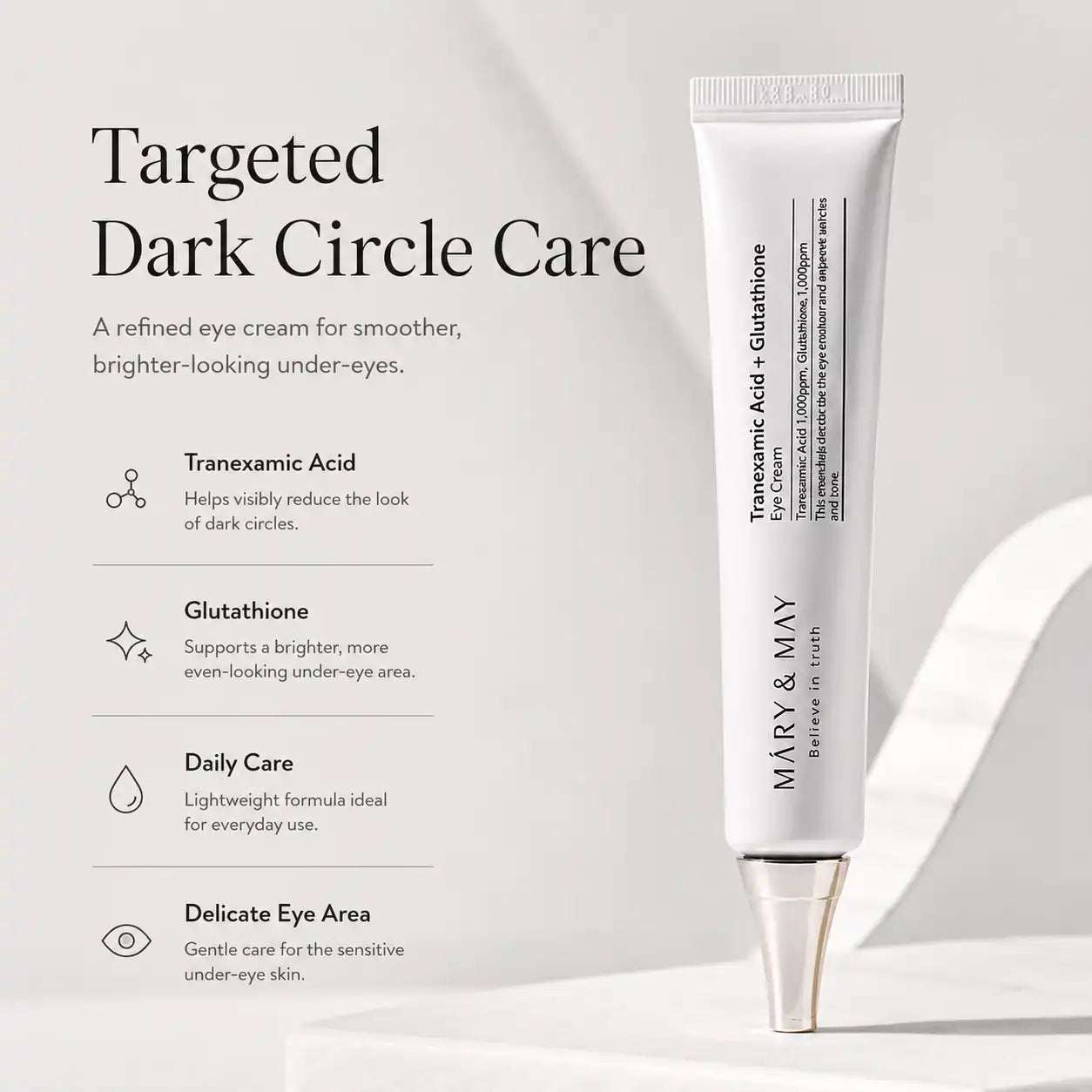 Mary&May Tranexamic Acid+Glutathione Eye Cream 30g