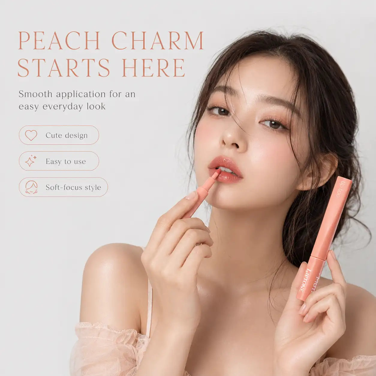 Tiptoe Mousse Tang Lip Matter 003 Clementine Lip Tint