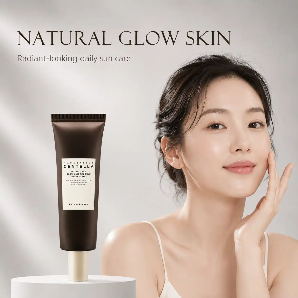 SKIN1004 Madagascar Centella Probio-Cica Glow Sun Ampoule 50ml