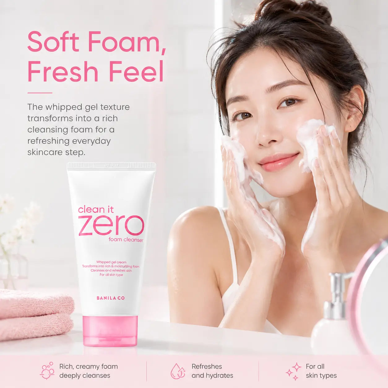 Banila Co Clean It Zero Foam Cleanser 150ml