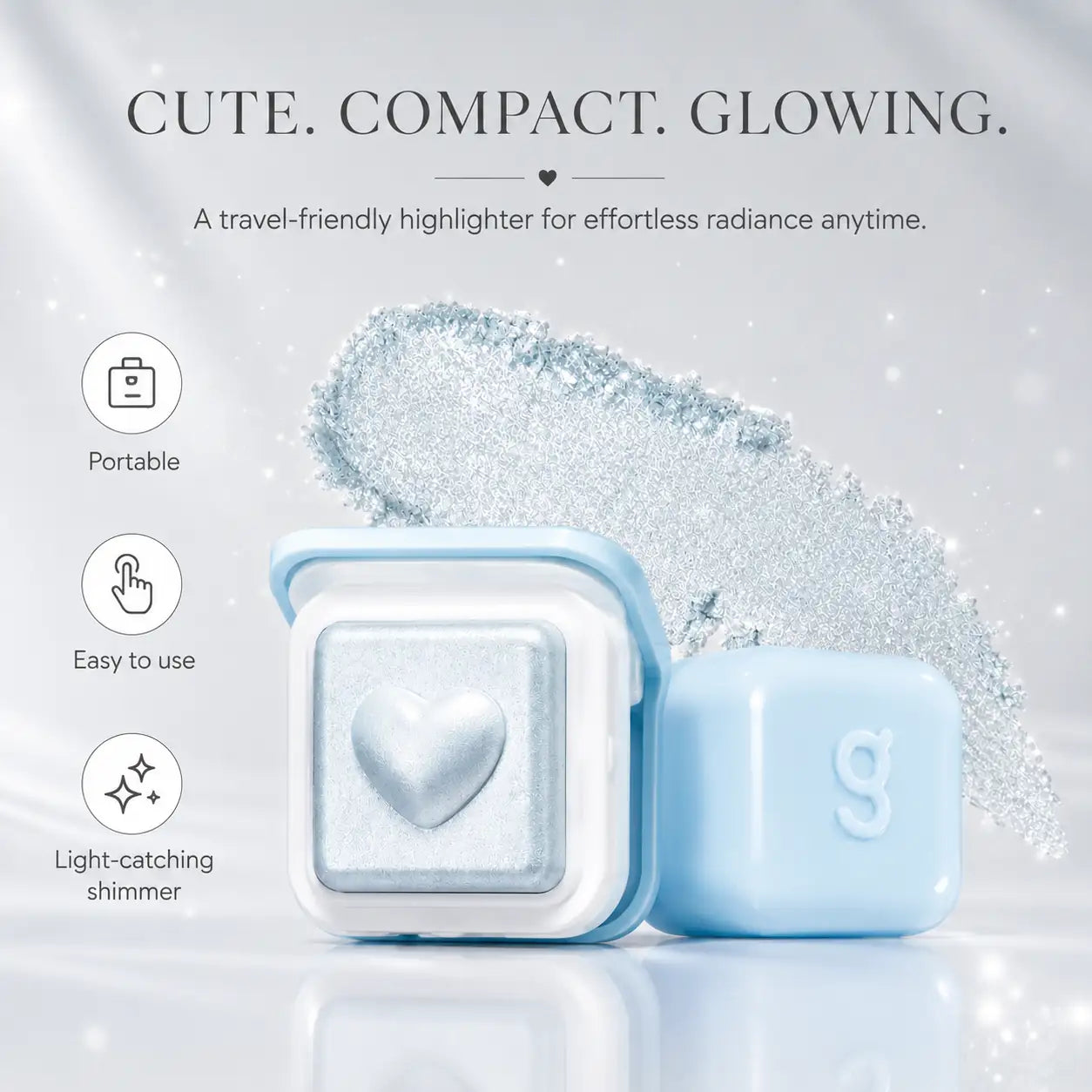 Colorgram Milk Bling Heartlighter 06 Bubbles Blue (view 11)