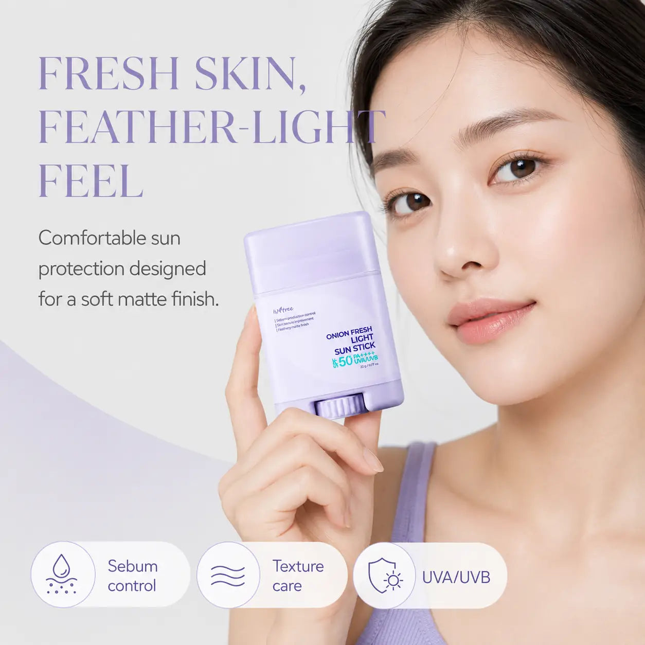 Isntree Onion Fresh Light Sun Stick SPF 22g