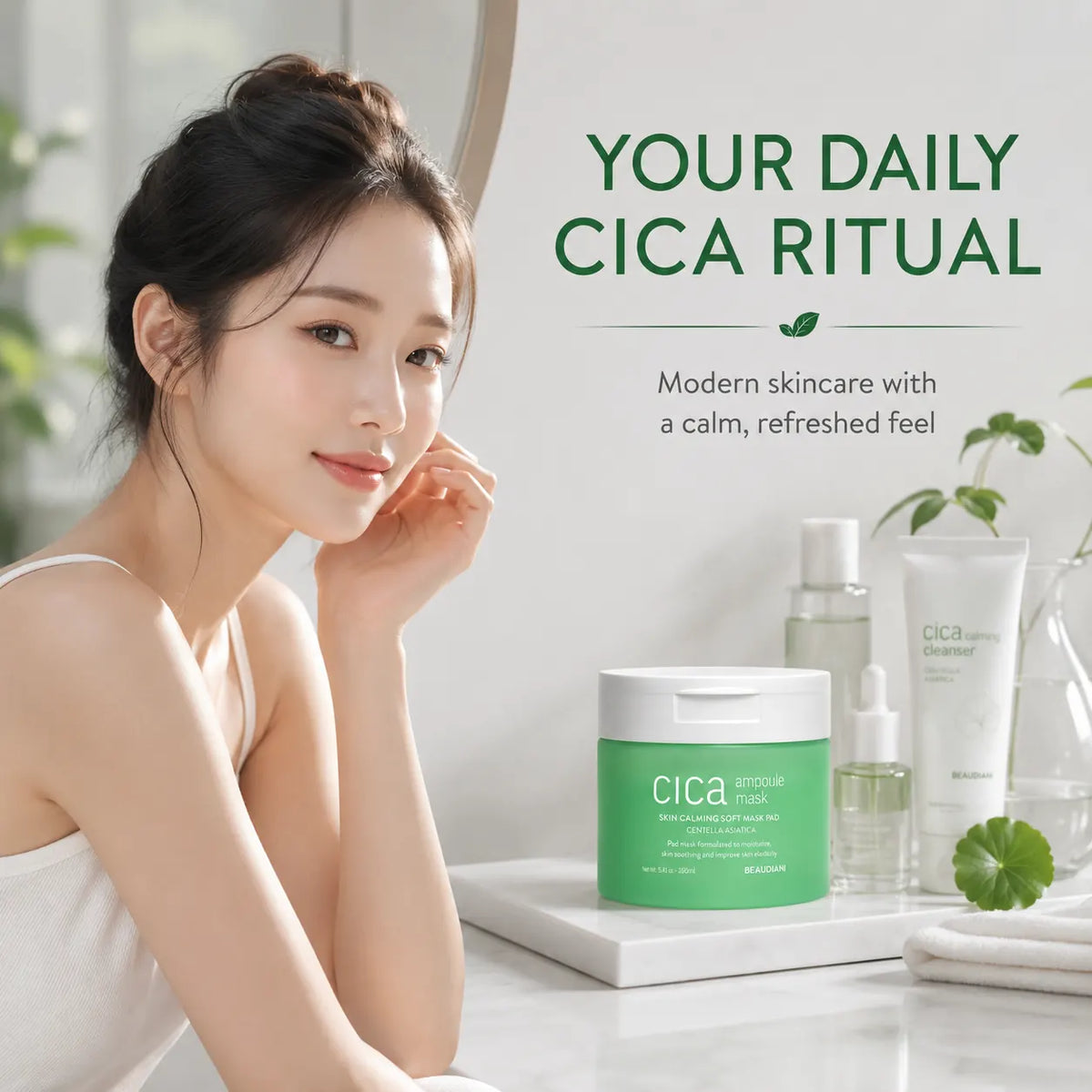 BEAUDIANI Cica Ampoule Mask 100ea