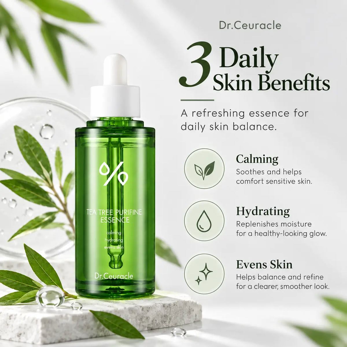 Dr. Ceuracle Tea Tree Purifine 95 Essence 50ml