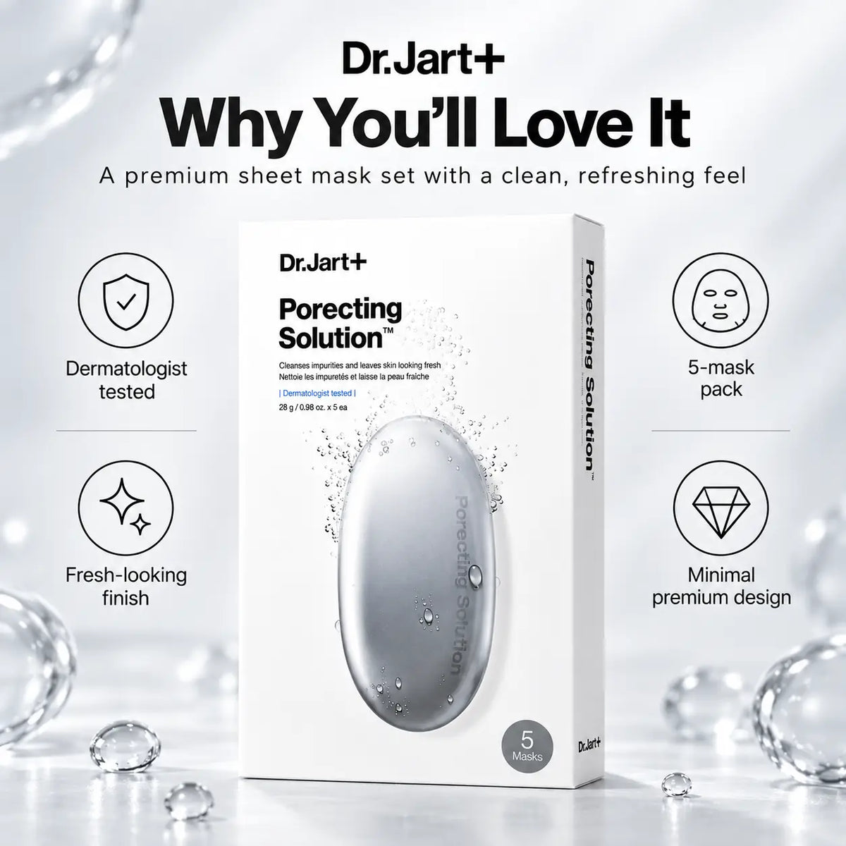 Dr. Jart+ Dermask Porecting Solution 28g 28g 1ea