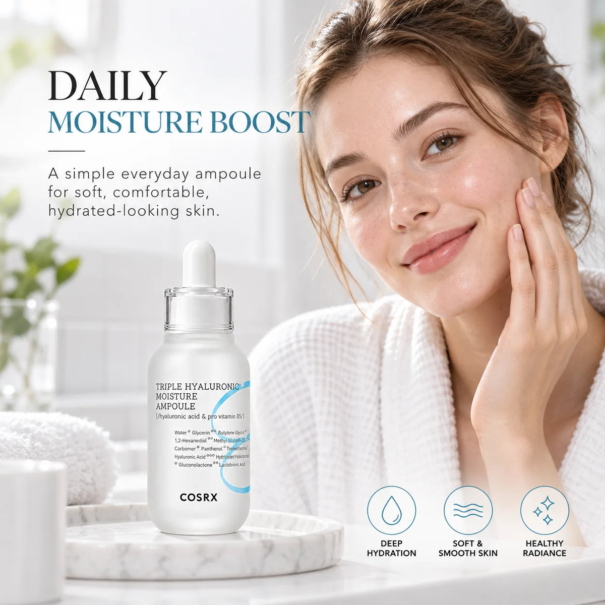 COSRX Hydrium Triple Hyaluronic Moisture Ampoule 40ml