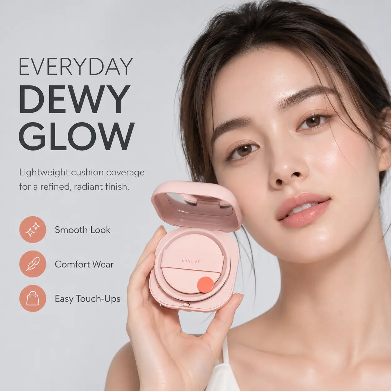 LANEIGE Neo Cushion Glow SPF46 full compact contents