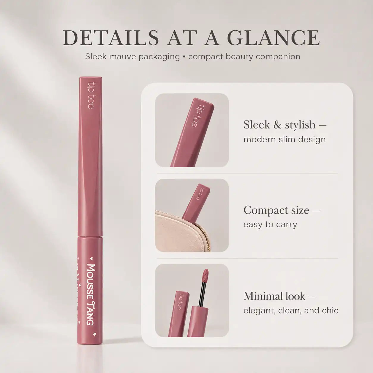 Tiptoe Mousse Tang Lip Matter 004 Priscilla Lip Tint