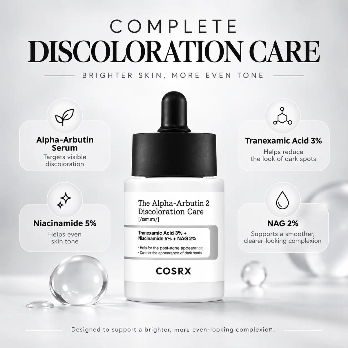 COSRX The Alpha Arbutin 2 Discoloration Care Serum 50ml