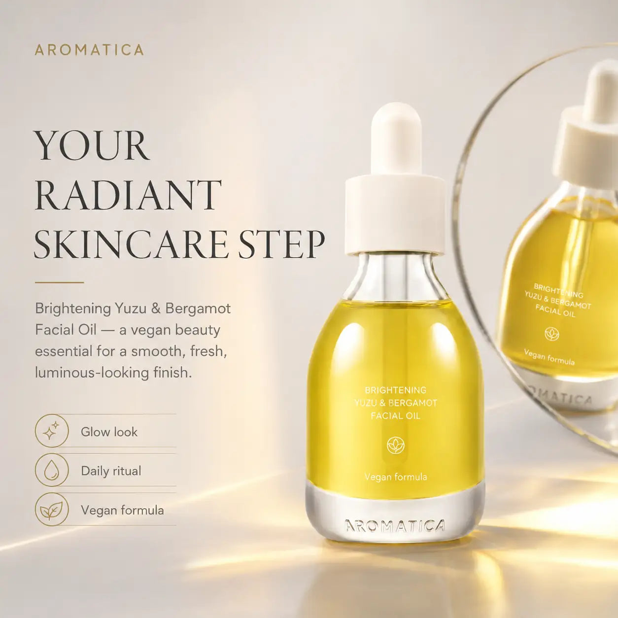 AROMATICA Organic Neroli Brightening Facial Oil 30ml