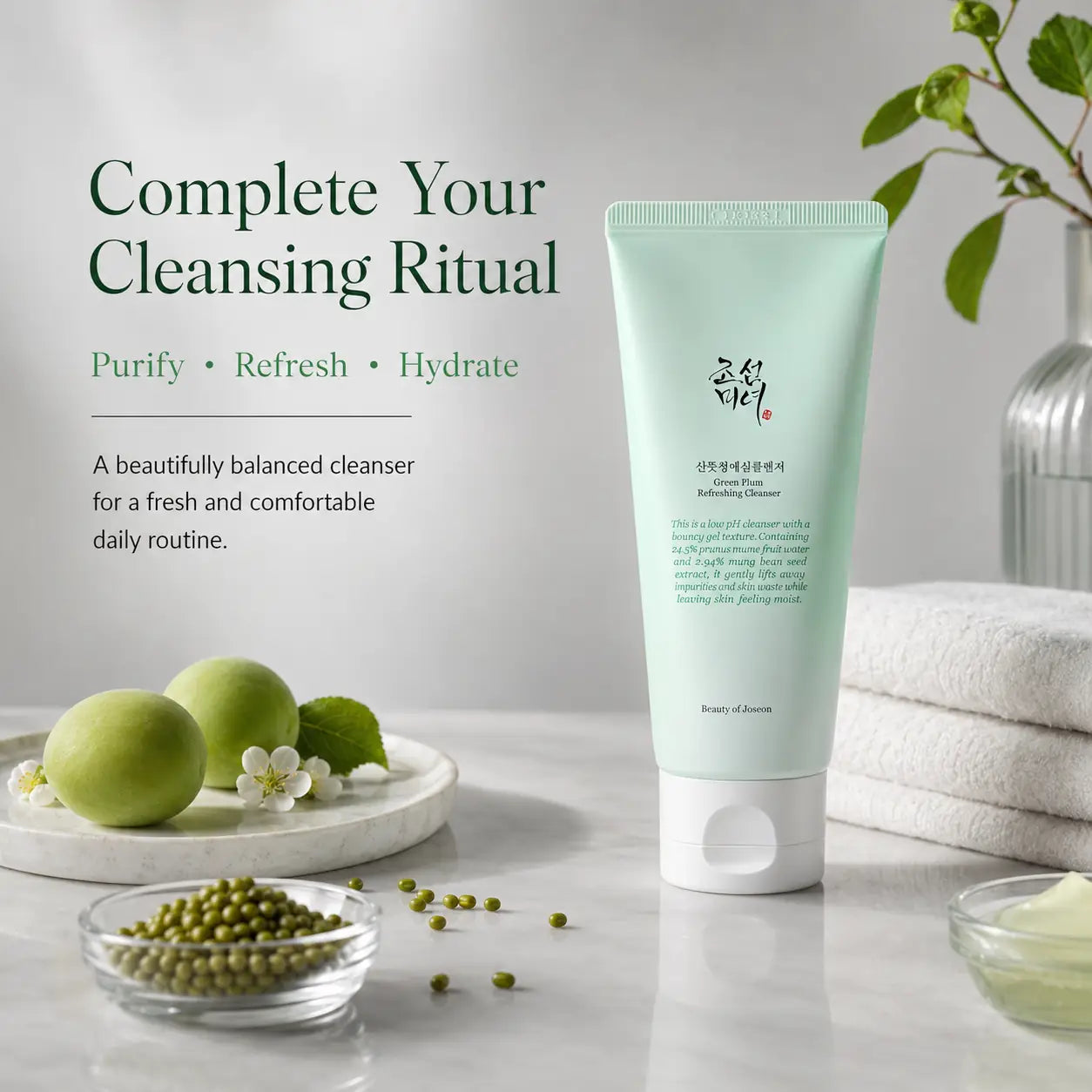 Beauty of Joseon Green Plum Refreshing Cleanser 100ml