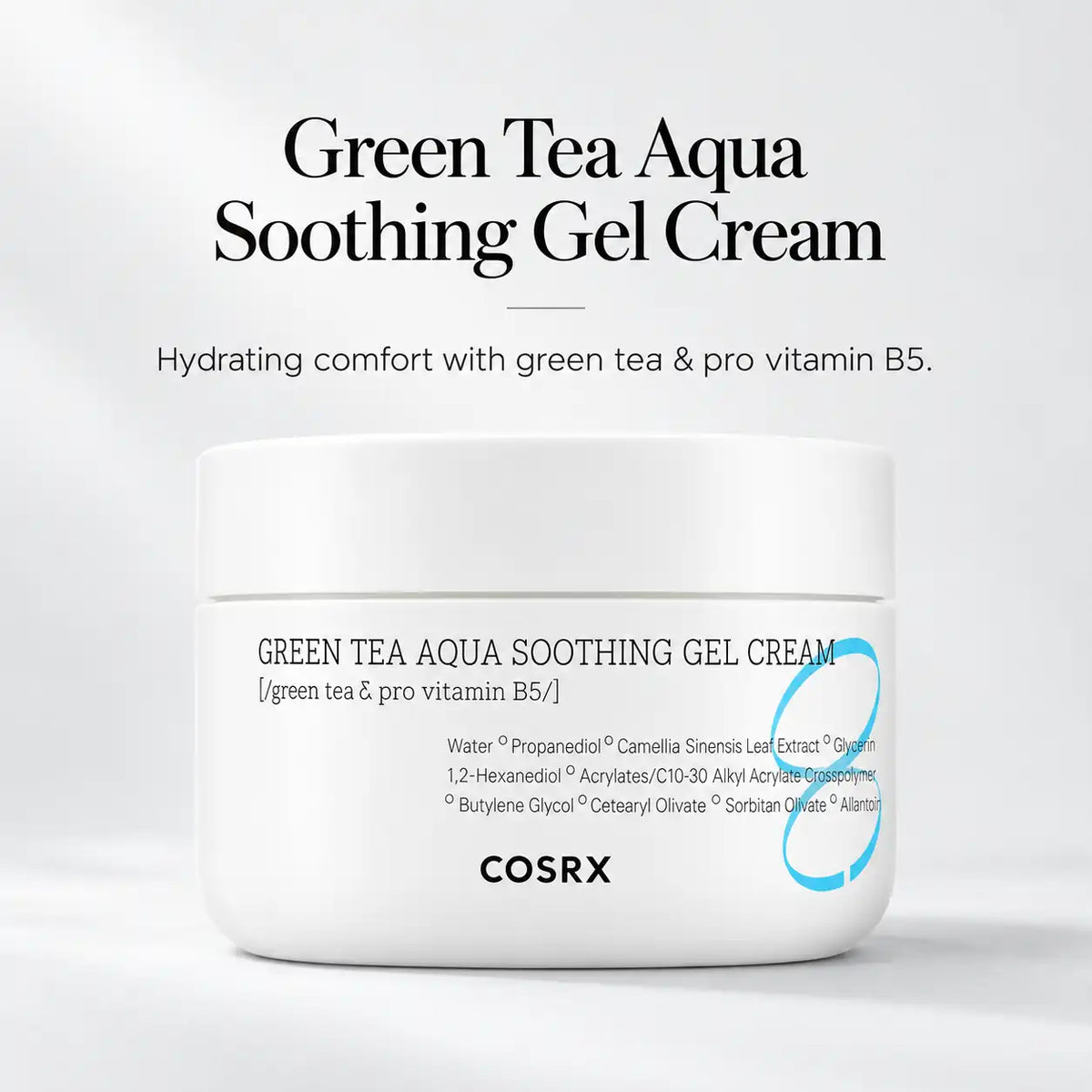 COSRX Hydrium Green Tea Aqua Soothing Gel Cream 50ml