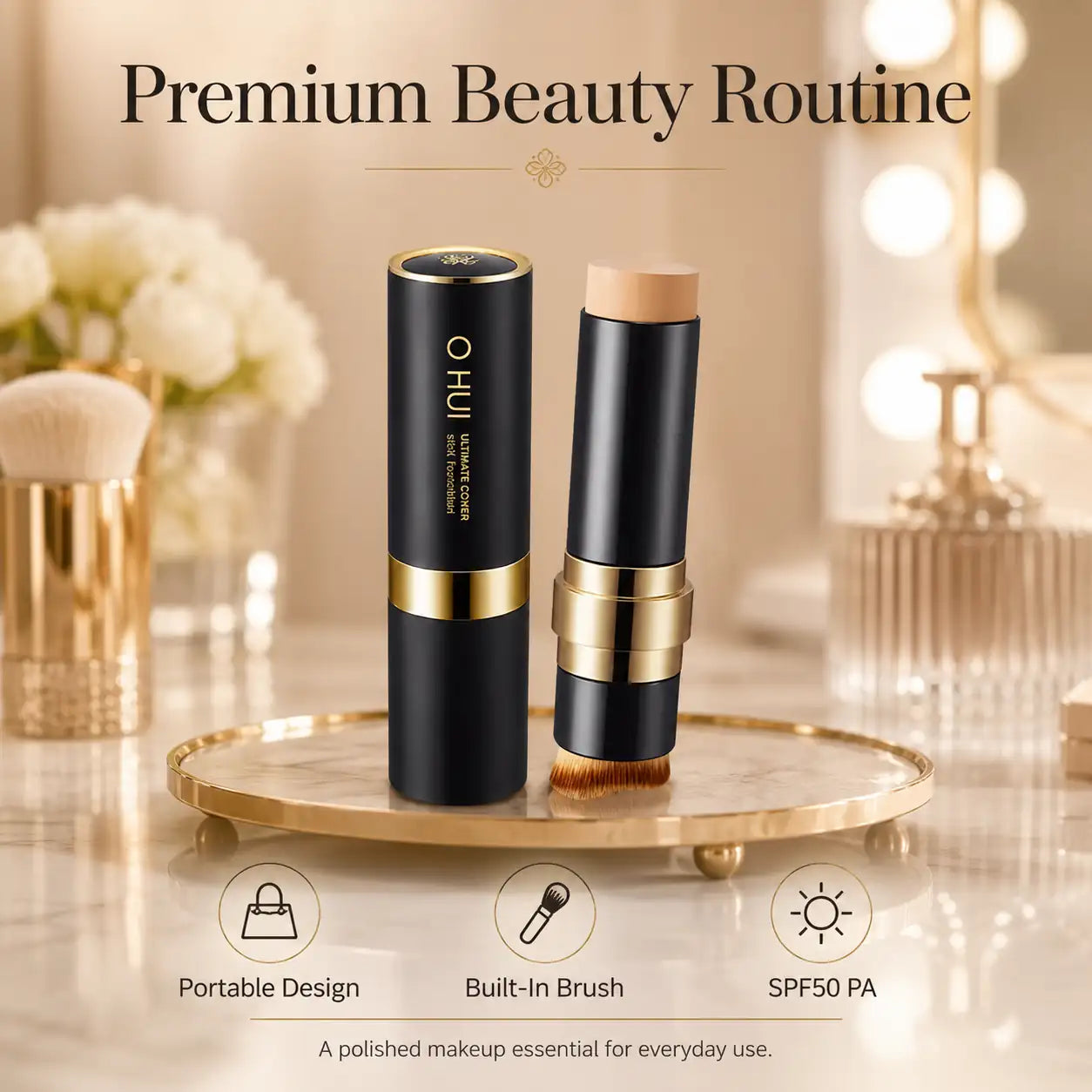 OHUI Ultimate Cover Stick Foundation SPF50+ PA+++ 15g