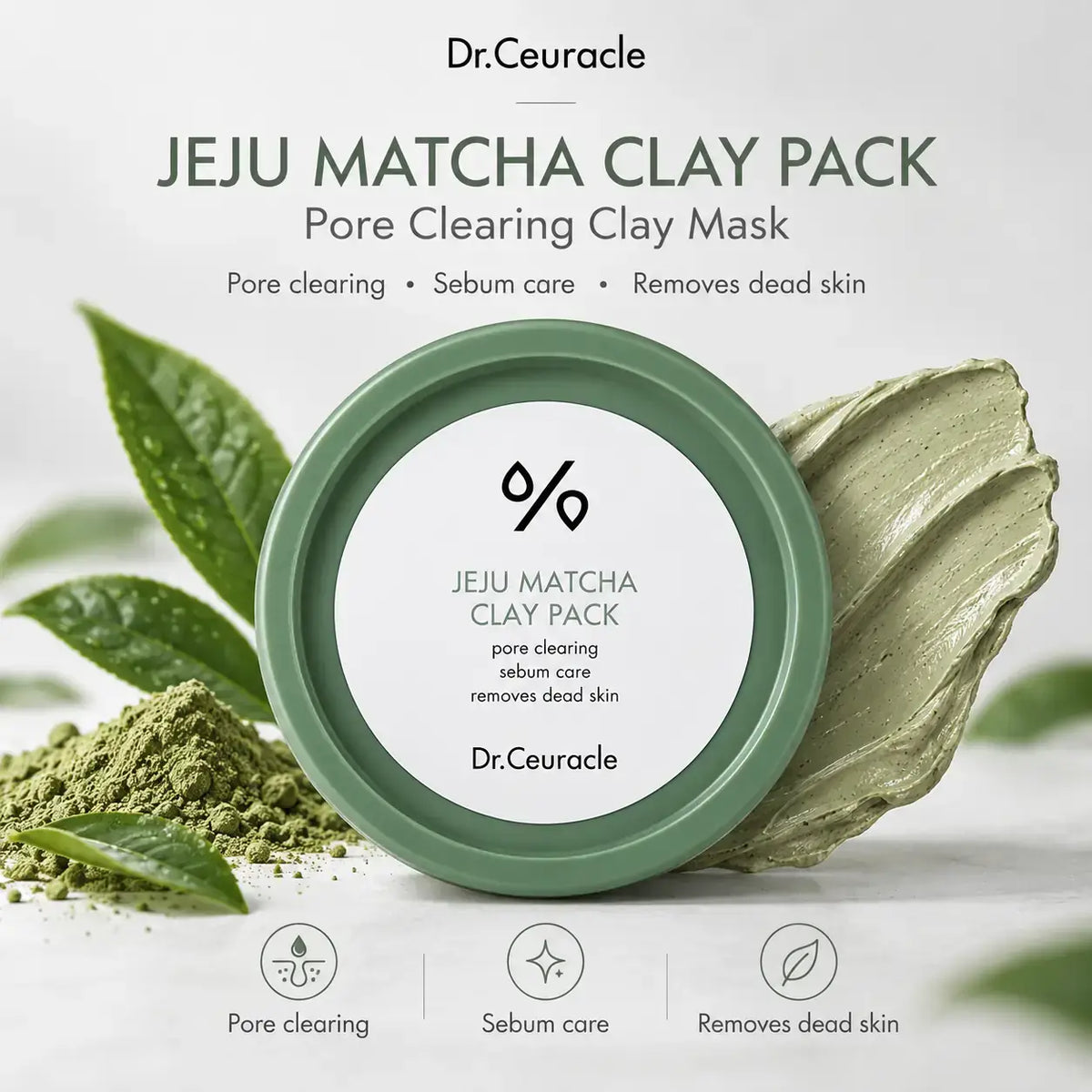 Dr. Ceuracle Jeju Matcha Clay Pack 115g