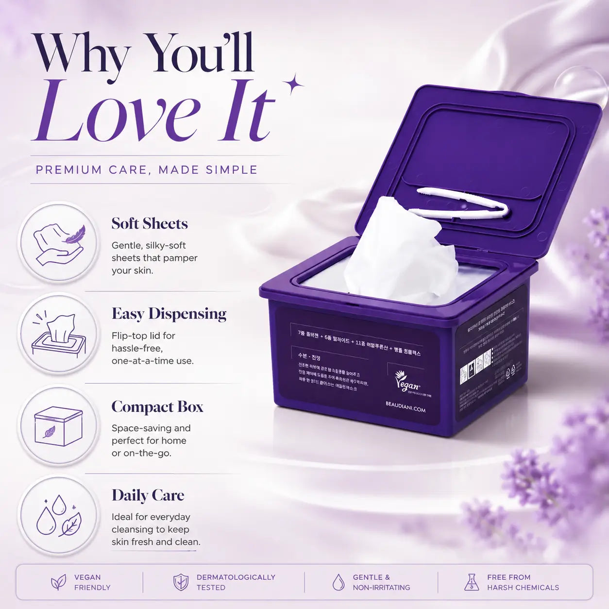 BEAUDIANI Pepti Collagen Daily Mask 31ea