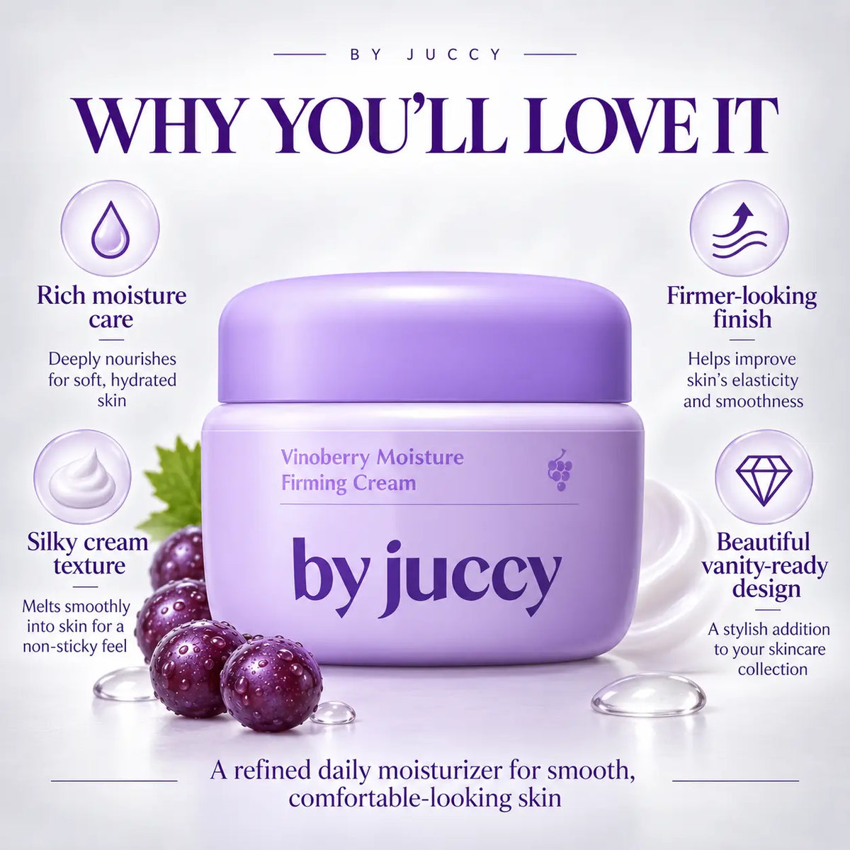 By Juccy Vinoberry Moisture Firming Cream 55ml