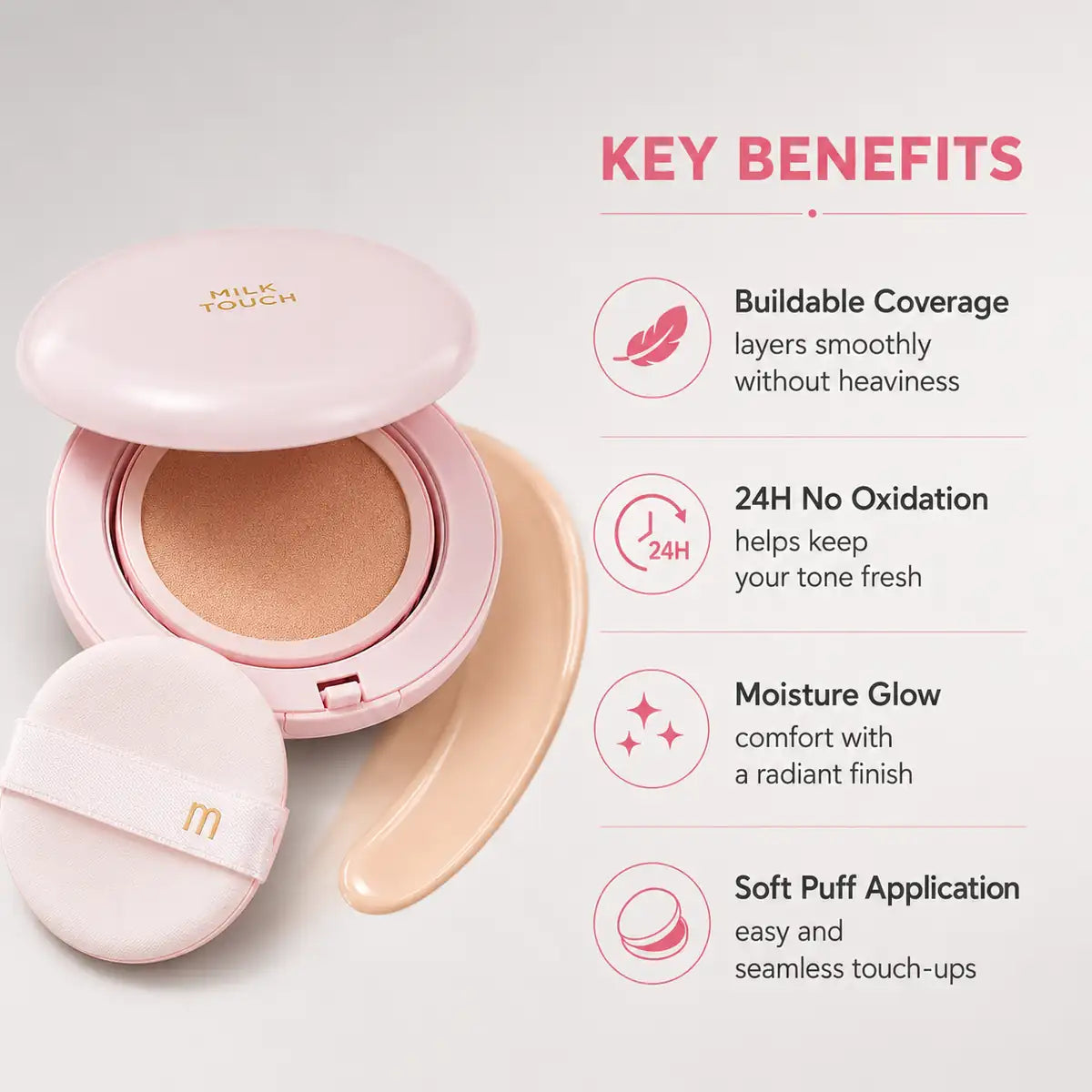 Milk Touch Milky Glow Cushion packaging box (view 11)