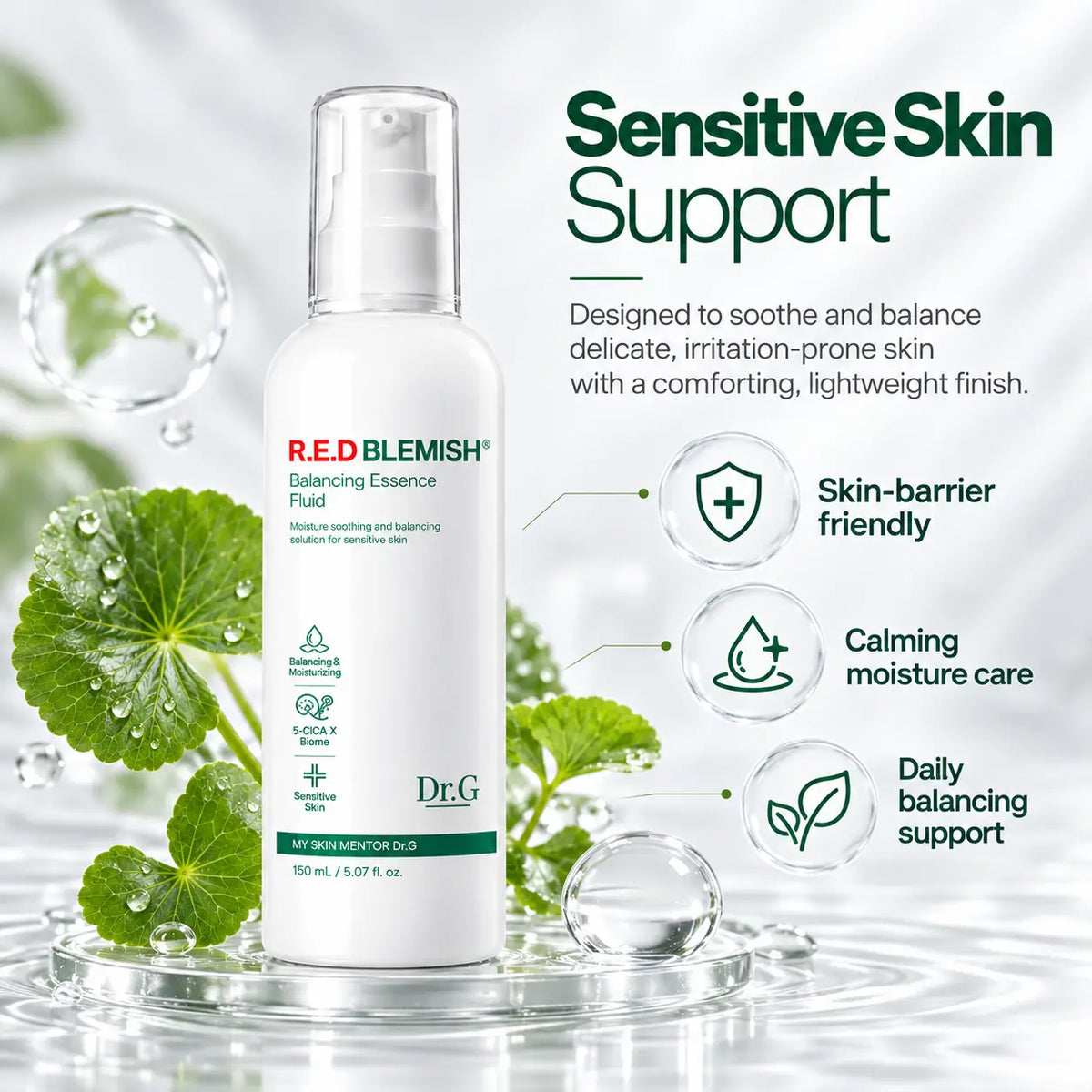 Dr.G Red Blemish Balancing Essence Fluid 150ml