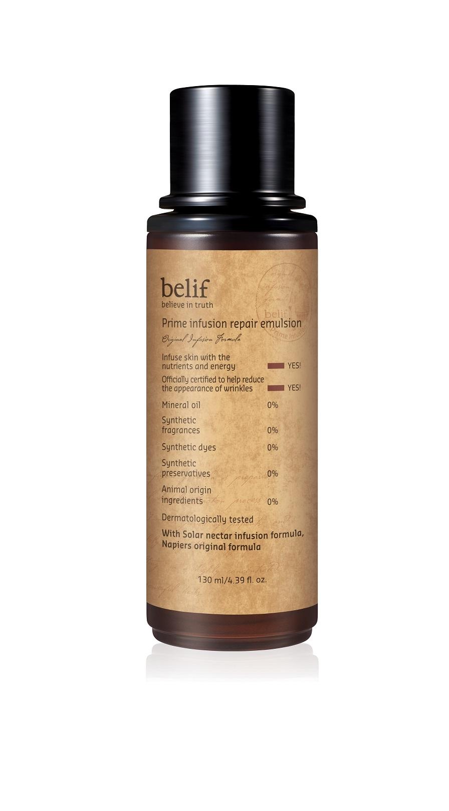 belif Prime Infusion Repair Emulsion 130ml Korean moisturizer product image