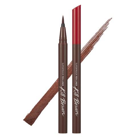 CLIO Superproof Pen Liner 0.55ml 1 Black K-beauty makeup product image