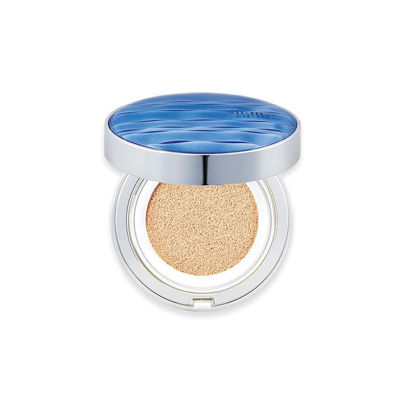 SU:M37 Water Full CC Cushion Perfect Finish SPF50+ PA+++ No.1 Light Beige Korean sunscreen product image