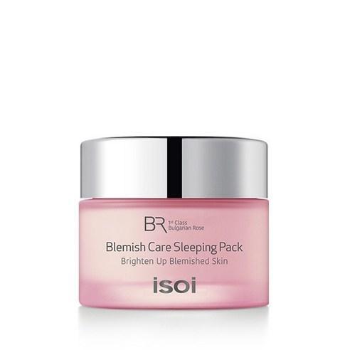 ISOI Bulgarian Rose Blemish Care Sleeping Pack 50ml Korean skincare product image