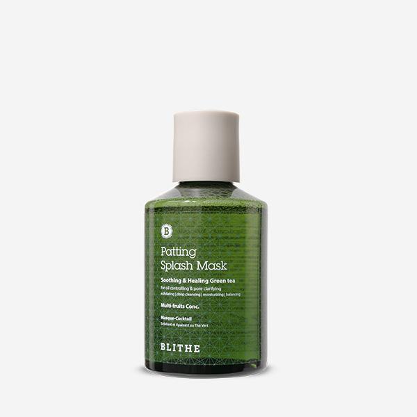 BLITHE Patting Splash Mask Soothing & soothing Green Tea 150ml Korean skincare product image