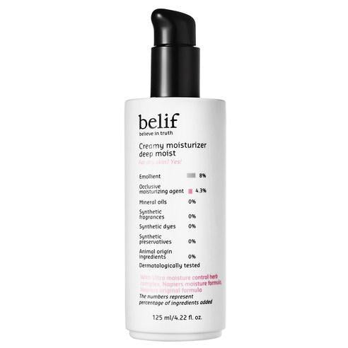 belif Creamy Moisturizer Deep Moist 125ml Korean moisturizer product image