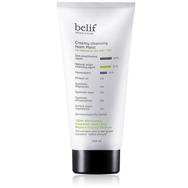 belif Creamy Cleansing Foam Moist 160 Ml 160ml Korean cleanser product image