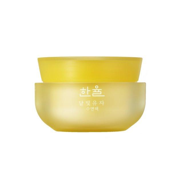HANYUL Moonlight Citron Sleeping Mask 60ml Korean skincare product image