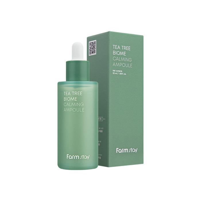 Farmstay Tea Tree Biome Calming Ampoule 50ml Korean ampoule product image