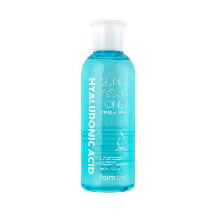 Farmstay Hyaluronic Acid Super Aqua Toner 200ml Korean toner product image