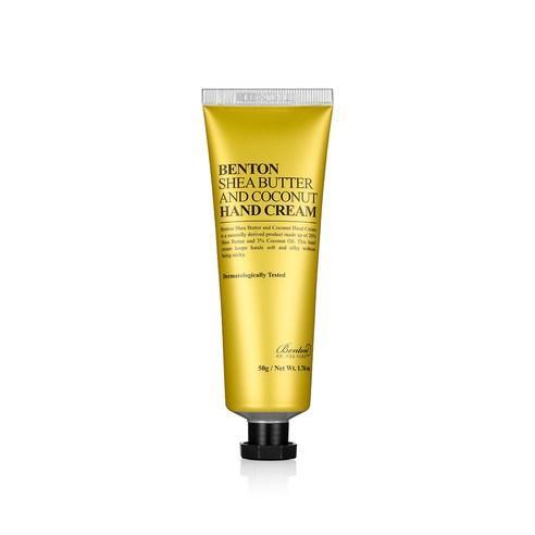 Benton Shea Butter and Coconut Hand Cream 50g Korean body care product image