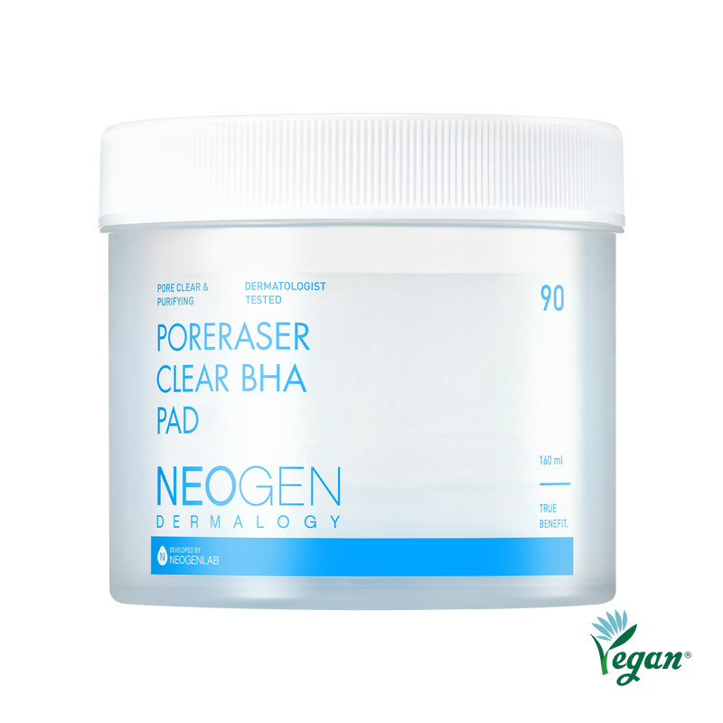 NEOGEN Dermalogy Poreraser Clear BHA Pad 160ml (90 Pads) Korean toner product image
