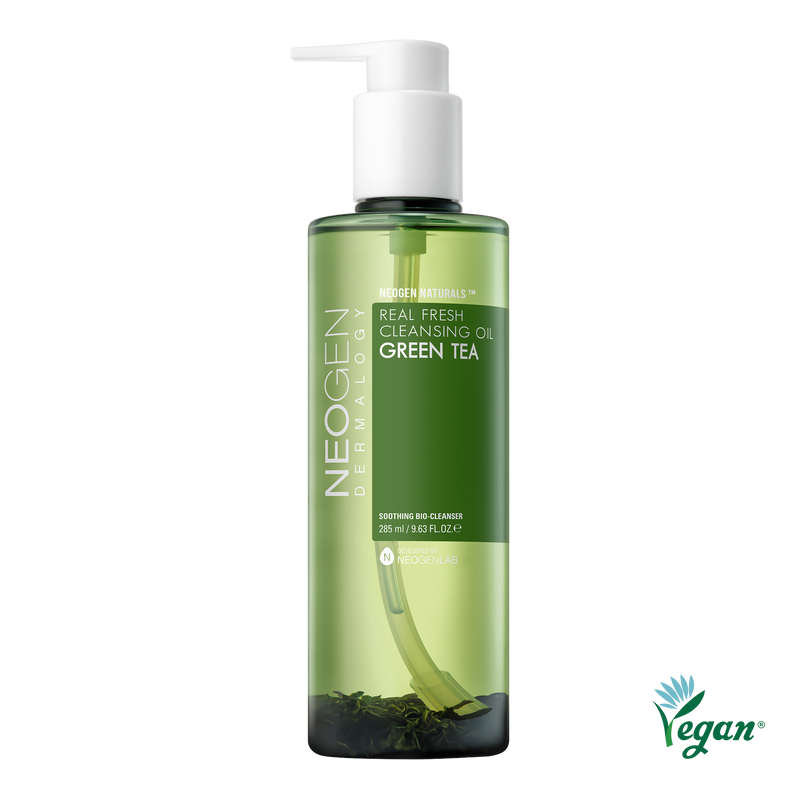 NEOGEN Dermalogy Real Fresh Cleansing Oil Green Tea 285ml Korean cleanser product image