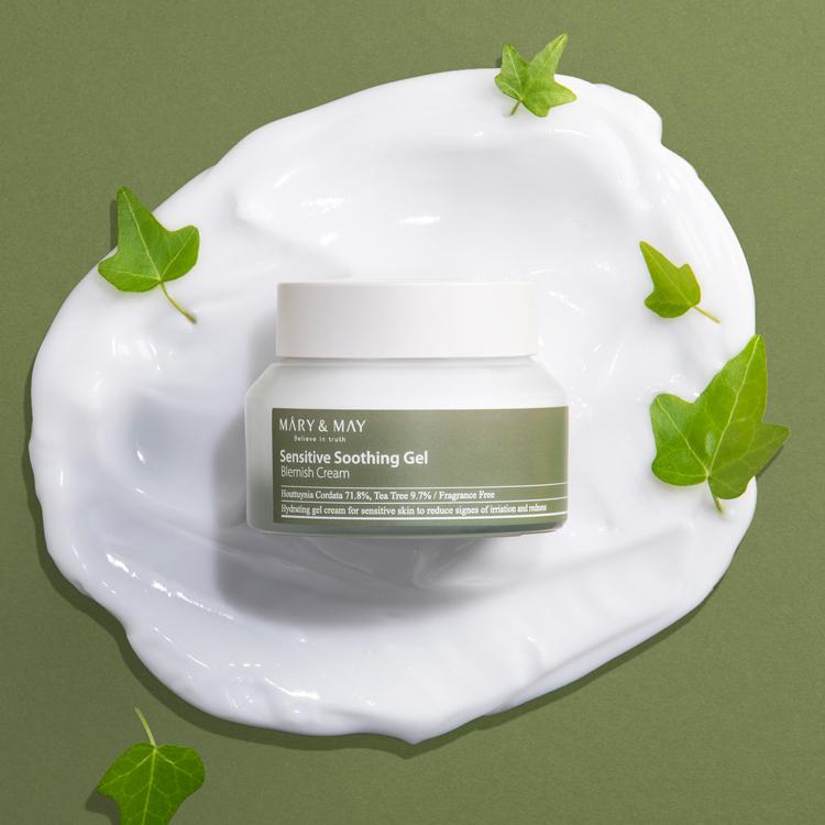 Mary&May Sensitive Soothing Gel Cream 70g Korean skincare product image