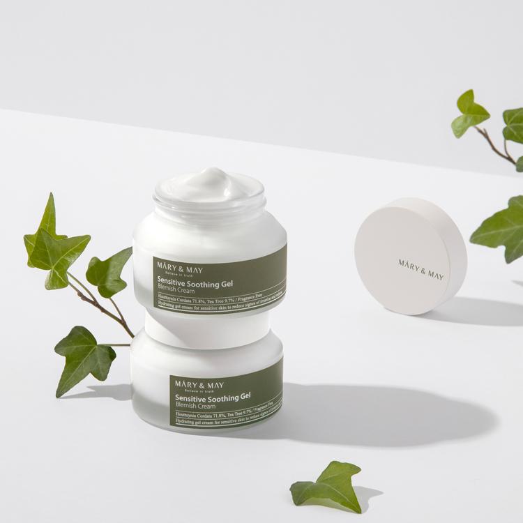 Mary&May Sensitive Soothing Gel Cream 70g Korean skincare product image