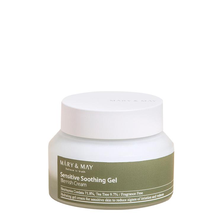 Mary&May Sensitive Soothing Gel Cream 70g 70ml Korean skincare product image