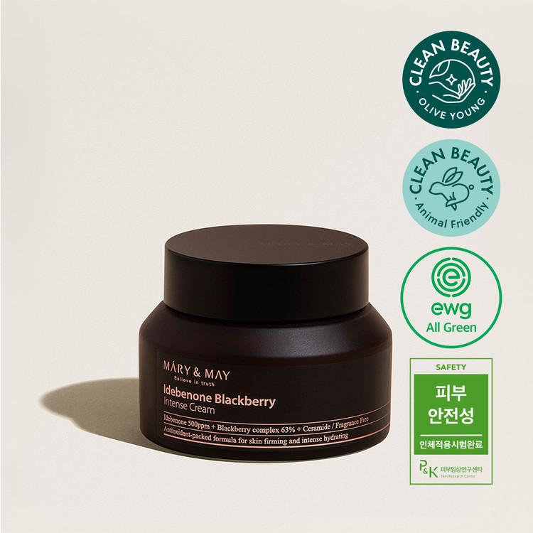 Mary&May Idebenone Blackberry Intense Cream 70g Korean skincare product image