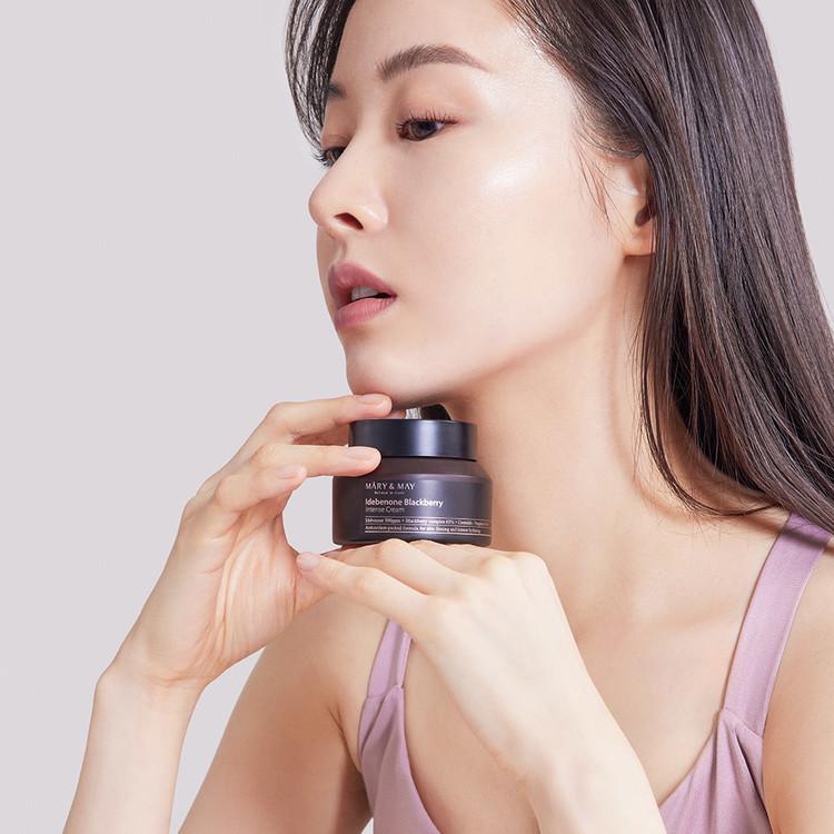 Mary&May Idebenone Blackberry Intense Cream 70g Korean skincare product image