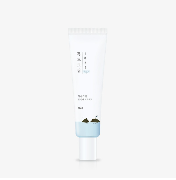 Round Lab 1025 Dokdo Eye Cream 30ml Korean moisturizer product image