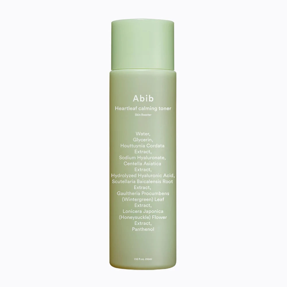 Abib Heartleaf Calming Toner Skin Booster 200ml Korean toner product image