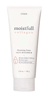 ETUDE Moistfull Collagen Cleansing Foam 150ml Korean cleanser product image