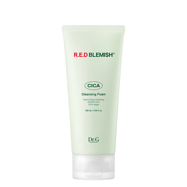 Dr.G Red Blemish Cica Cleansing Foam 120ml Korean cleanser product image