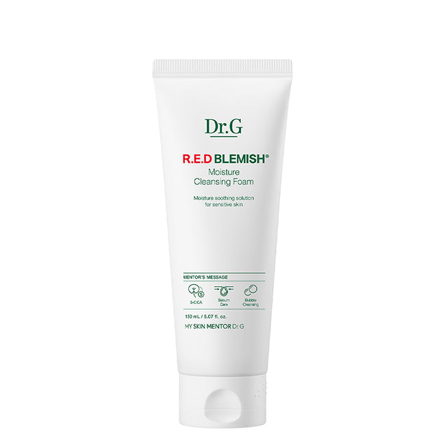 Dr.G Red Blemish Moisture Cleansing Foam 150ml Korean cleanser product image