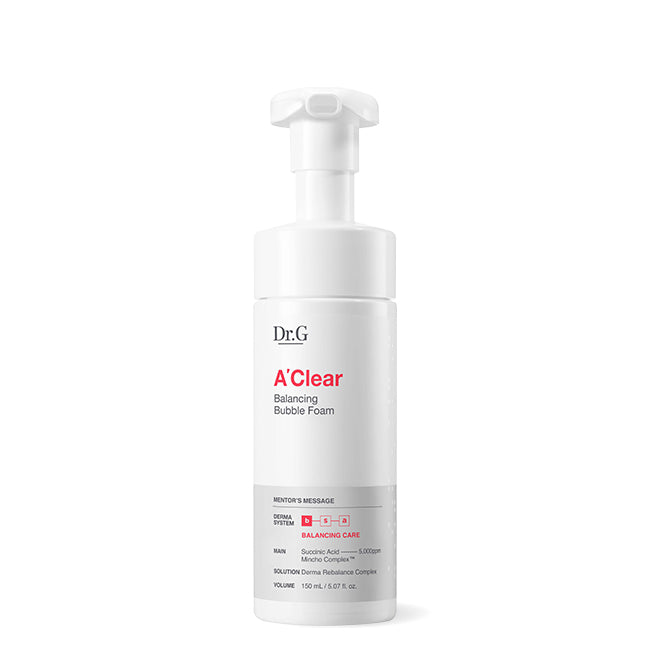 Dr.G A' Clear Bubble Foam 150ml Korean cleanser product image