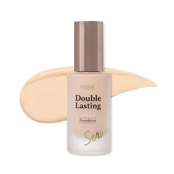 ETUDE Double Lasting Serum Skin Foundation 30g No.17N1 Neutral Vanilla Korean serum product image