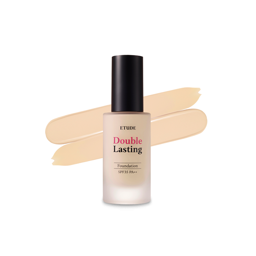 ETUDE Double Lasting Foundation 30g No.17N1 Neutral Vanilla K-beauty makeup product image