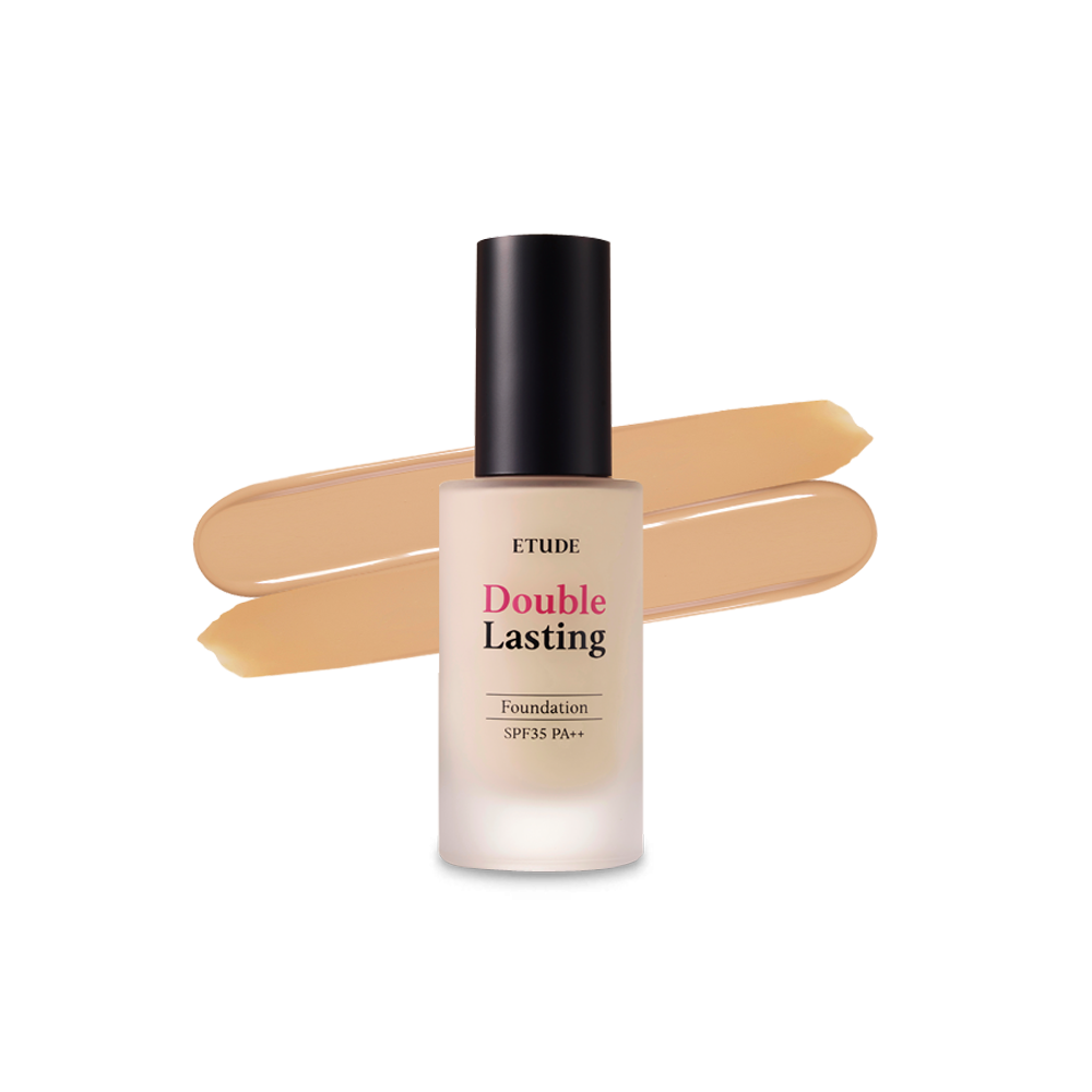 ETUDE Double Lasting Foundation 30g No.27N1 Amber K-beauty makeup product image